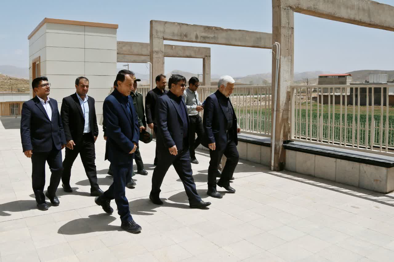 بازدید معاون وزیر نیرو و اعضای کمیسیون کشاورزی مجلس از طرح‌های آبی چهارمحال و بختیاری