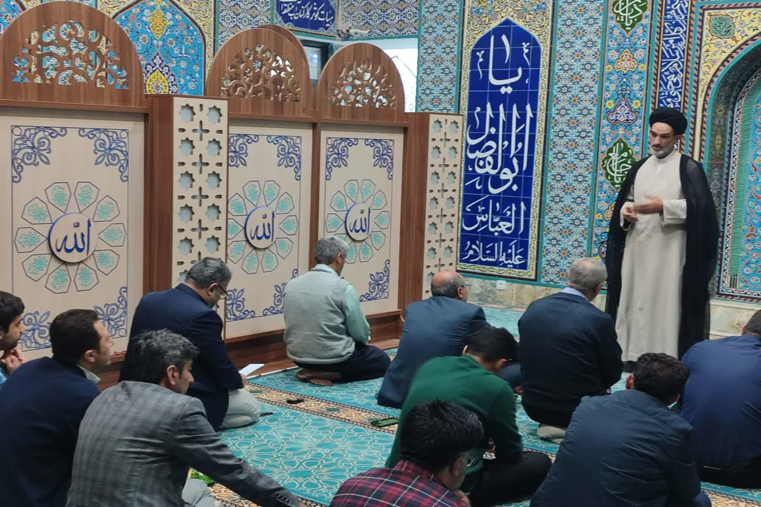 مراسم سوگواری شهادت امام موسی کاظم(ع) برگزار شد