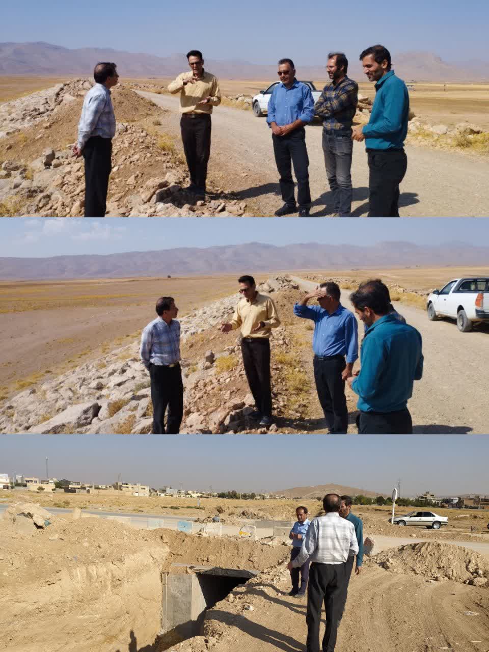 بازدید کارگروه مدیریت بحران بروجن از مسیل‌های شهرستان برای آمادگی در برابر پدیده ال‌نینو