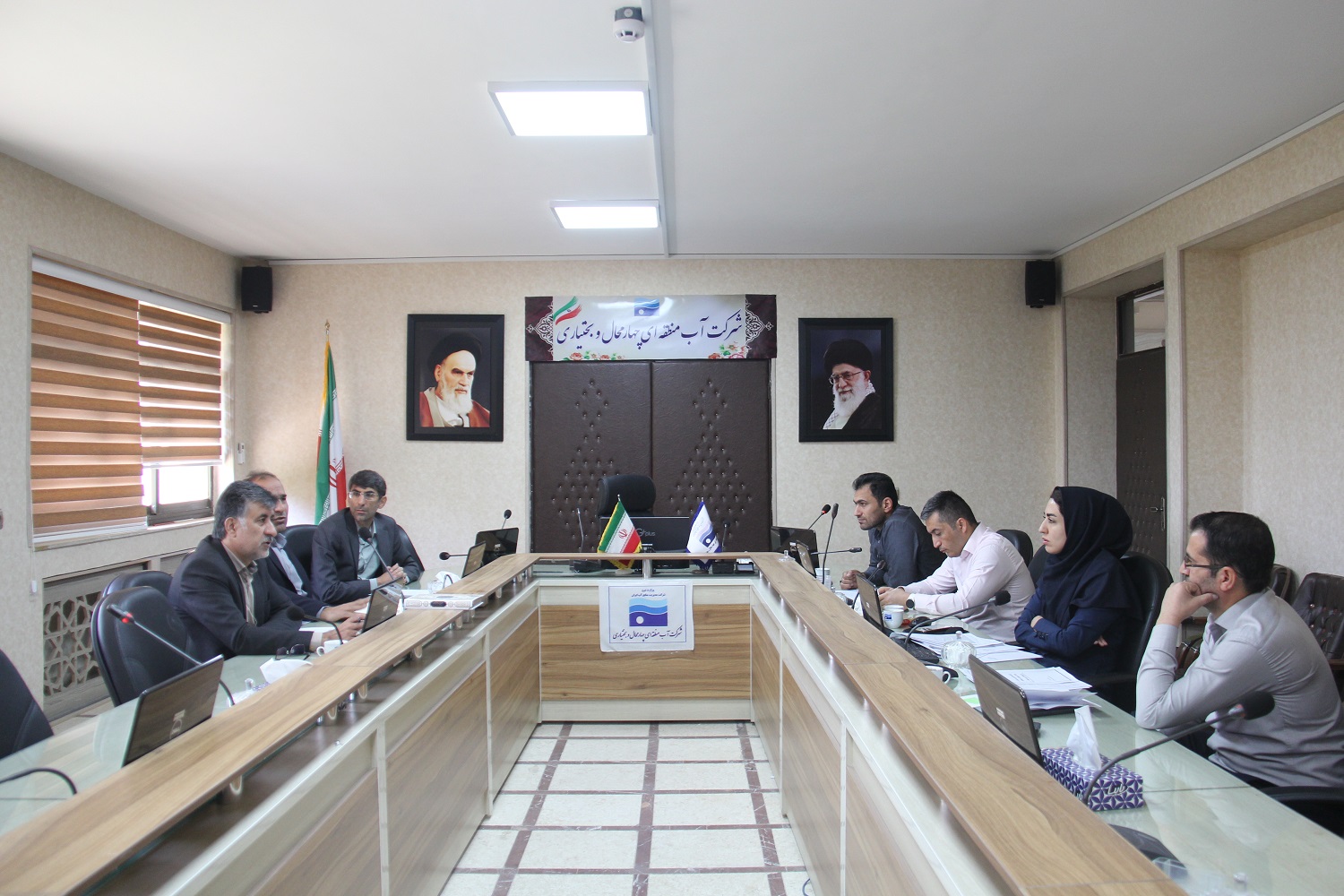 جلسه مشترک شرکت آب منطقه‌ای چهارمحال و بختیاری با شرکت آب و فاضلاب استان برگزار شد